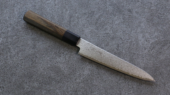 Seisuke VG10 Damascus Petty-Utility 150mm Gray Pakka wood Handle - Seisuke Knife