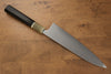 Takeshi Saji SG2 Mirrored Finish Damascus Gyuto 210mm Ebony with Ring Handle - Seisuke Knife - Slide 2