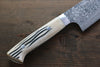 Takeshi Saji SG2 Black Damascus Gyuto 240mm Cow Bone Handle - Seisuke Knife - Slide 6