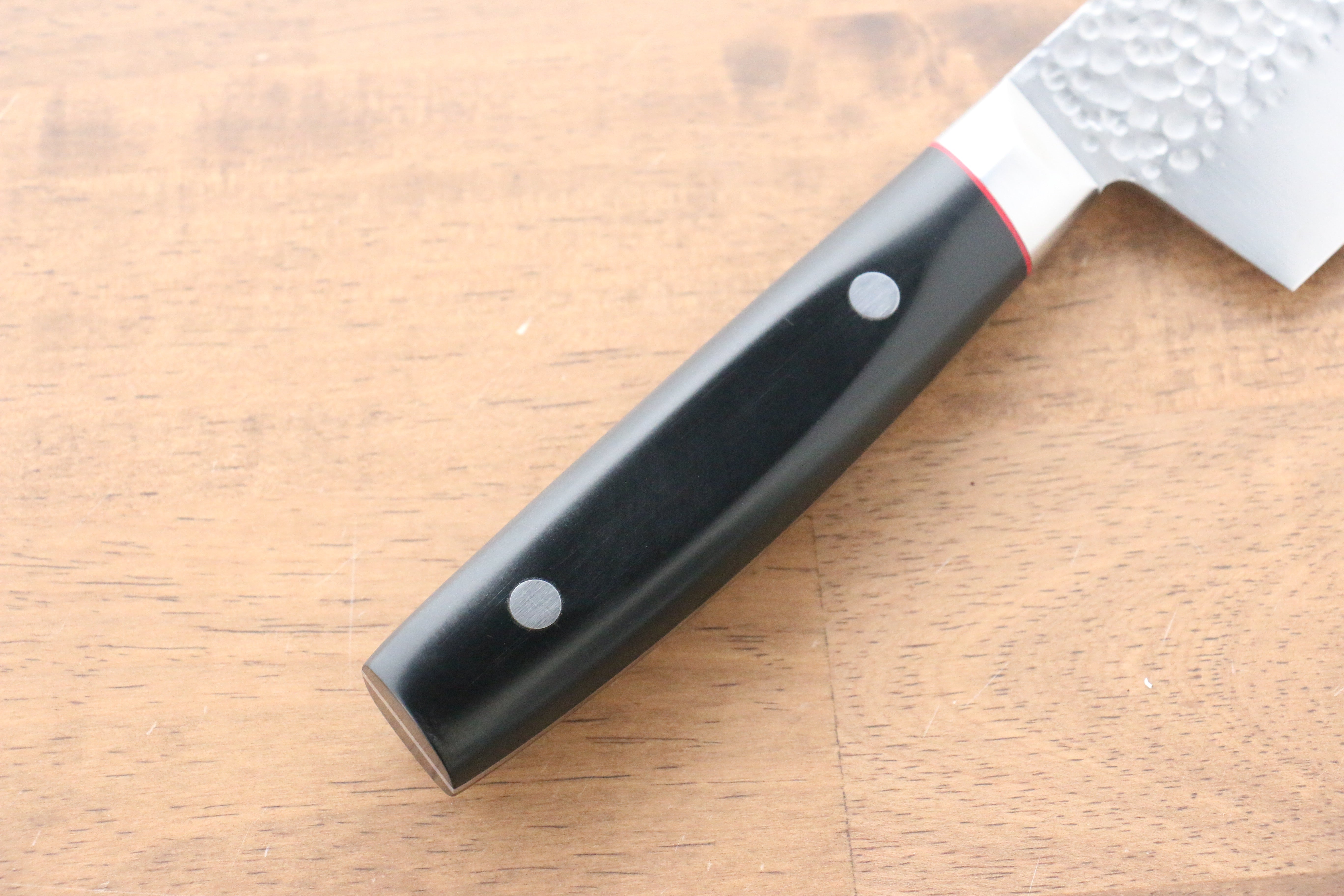 Seisuke PRO-J VG10 Hammered Gyuto 230mm Black Micarta Handle - Seisuke Knife