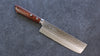 Kunihira Kokuryu VG10 Hammered Usuba 165mm Mahogany Handle - Seisuke Knife