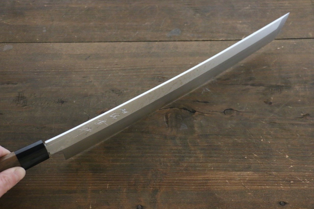 Shigeki Tanaka Blue Steel No.2 Sakimaru Takohiki Japanese Chef Knife 330mm - Seisuke Knife