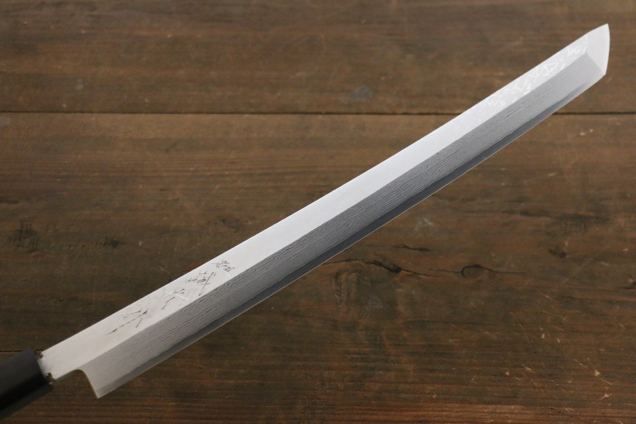 Shigeki Tanaka Blue Steel No.2 Sakimaru Takohiki Japanese Chef Knife 330mm - Seisuke Knife