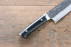 Takeshi Saji Blue Super Kurouchi Hammered Gyuto 270mm Black Micarta Handle - Seisuke Knife - Slide 5