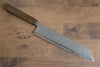 Seisuke Nami AUS10 Mirrored Finish Damascus Kiritsuke 240mm with Oak Handle - Seisuke Knife