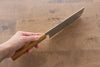 Yu Kurosaki Senko SG2 Hammered Nakiri 165mm Live oak Lacquered Handle - Seisuke Knife - Slide 8