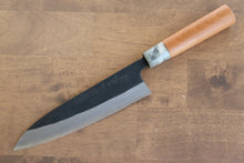 Nao Yamamoto White Steel No.2 Kurouchi Gyuto  180mm Cherry Tree Handle - Seisuke Knife