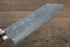 Takeshi Saji SG2 Black Damascus Bunka  180mm Ironwood Handle - Seisuke Knife - Slide 4