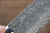 Takeshi Saji SG2 Black Damascus Bunka  180mm Ironwood Handle - Seisuke Knife - Slide 5