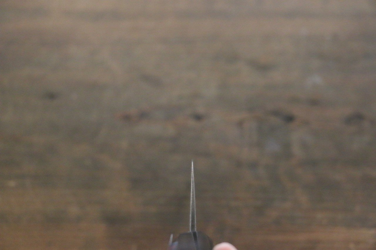 Shigeki Tanaka SG2 Black Damascus Gyuto Japanese Chef Knife 180mm - Seisuke Knife