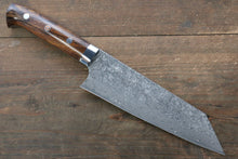  Takeshi Saji SG2 Black Damascus Bunka  180mm Ironwood Handle - Seisuke Knife