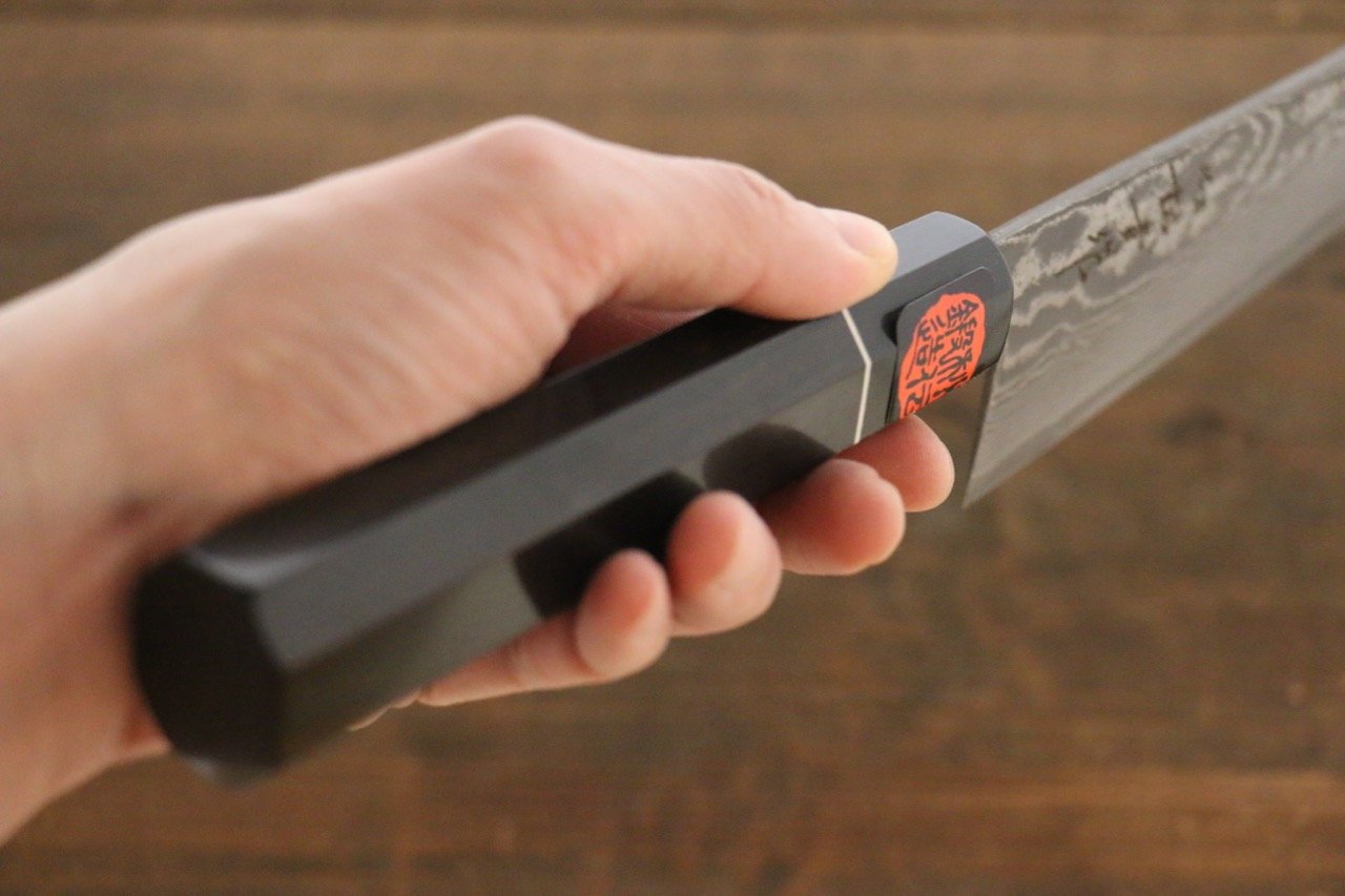 Shigeki Tanaka SG2 Damascus Japanese Gyuto Knife 210mm - Seisuke Knife