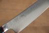 Seisuke Saiun VG10 Damascus Petty-Utility 150mm Black Micarta Handle - Seisuke Knife - Slide 5