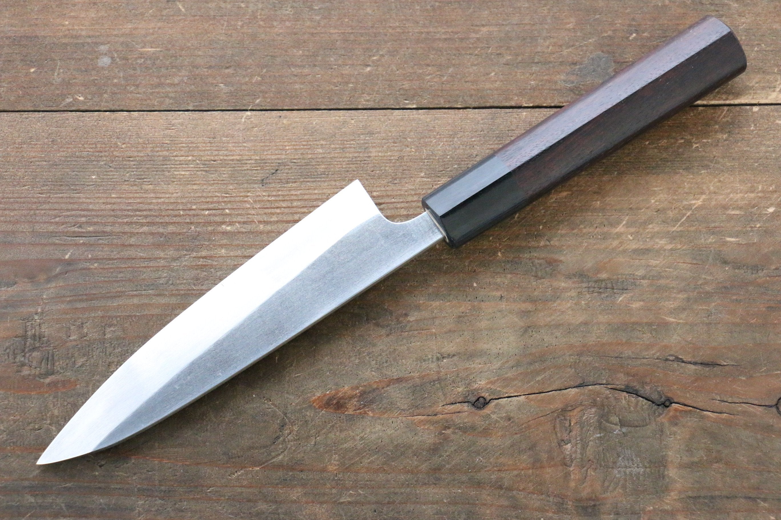 Shungo Ogata SG2 Kurouchi Petty-Utility 140mm Shitan Handle - Seisuke Knife