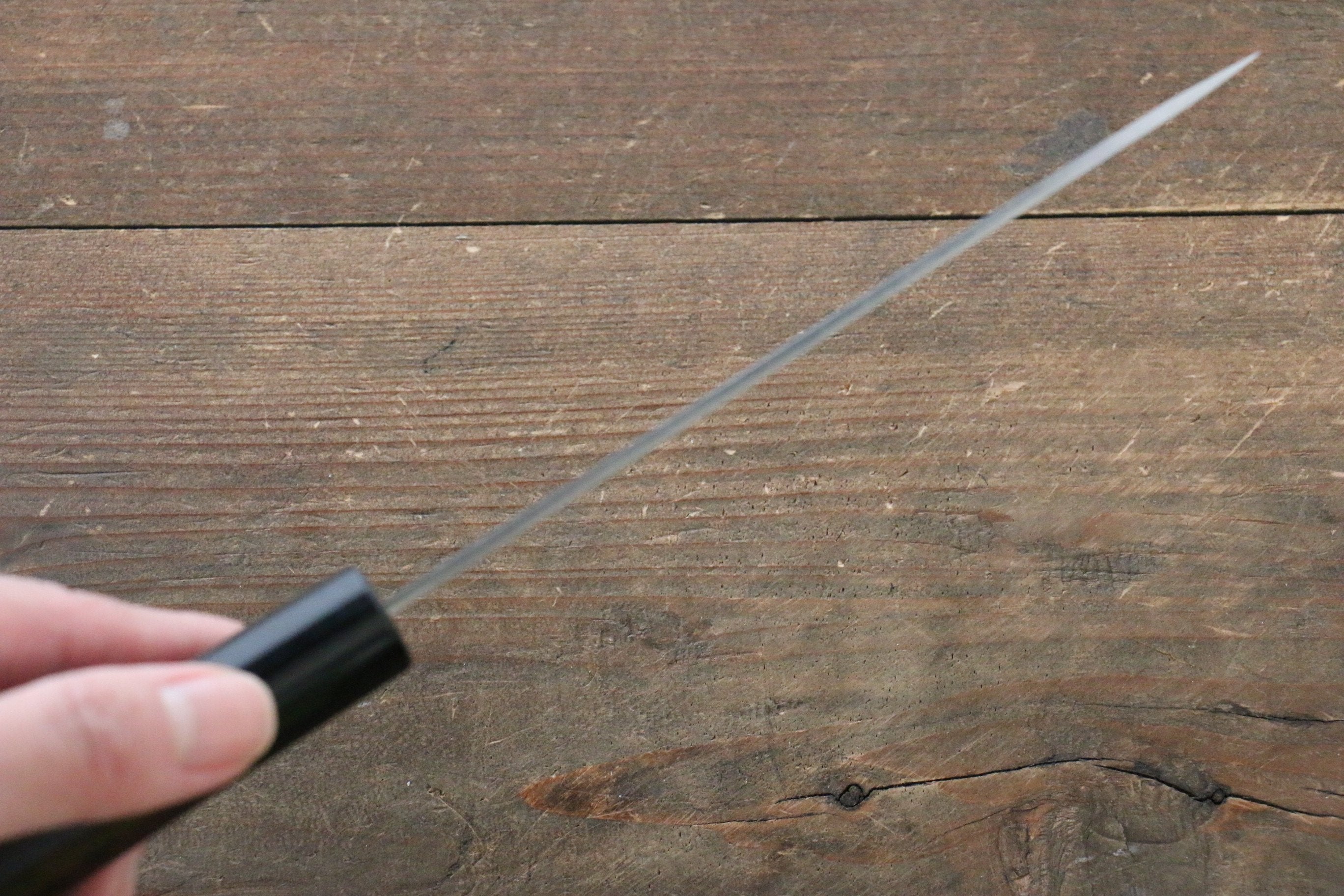 Shungo Ogata SG2 Kurouchi Petty-Utility 140mm Shitan Handle - Seisuke Knife