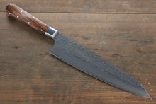  Sakai Takayuki VG10 33 Layer Damascus Gyuto  210mm Desert Ironwood(Sugihara model) Handle - Seisuke Knife