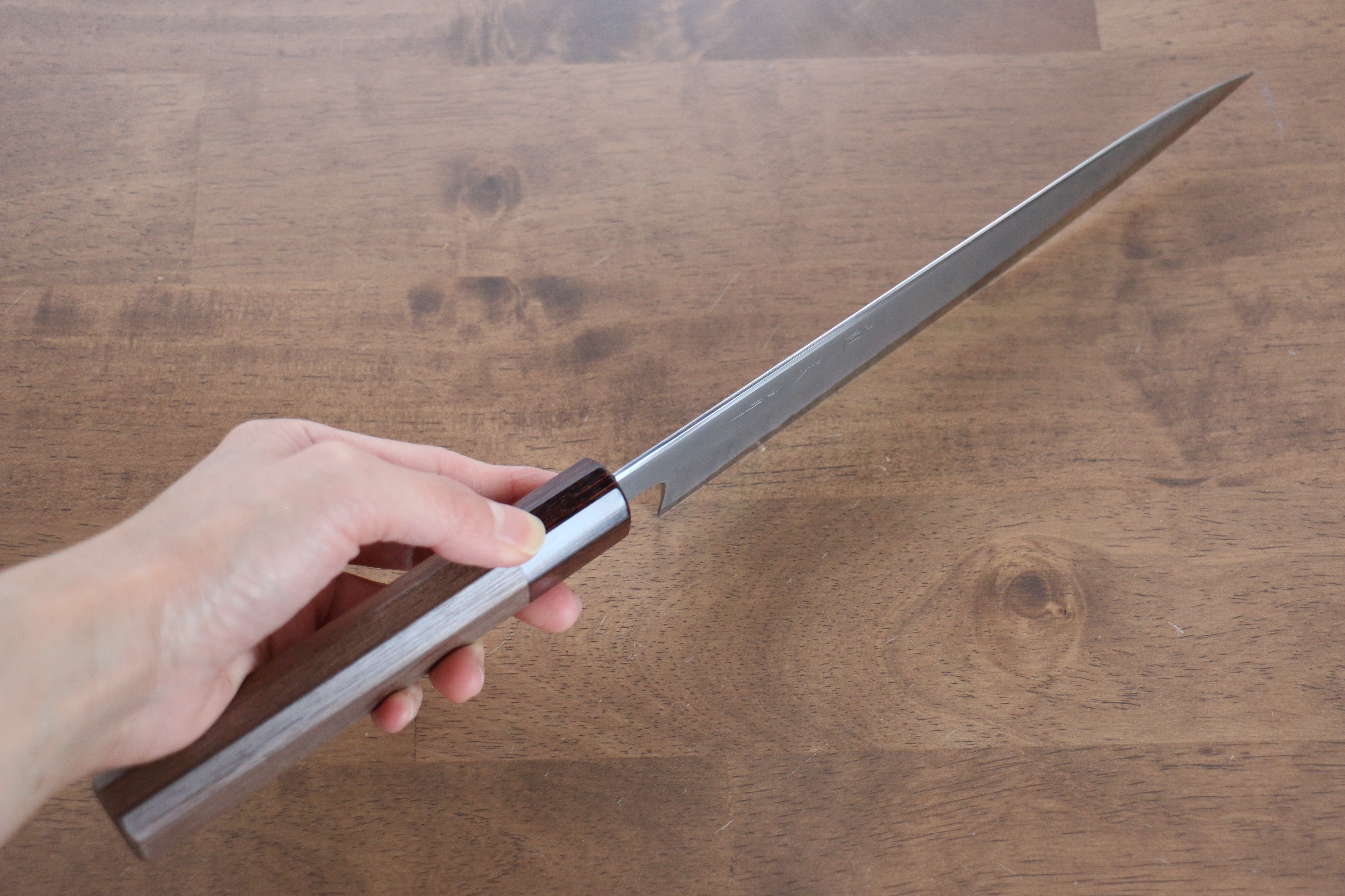 Naohito Myojin SG2 Gyuto 210mm with Walnut Handle