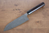 Masakage Kumo VG10 Damascus Santoku 165mm with Shitan Handle - Seisuke Knife