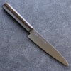 Kanetsune Ichizu VG10 Petty-Utility 135mm Brown Pakka wood Handle - Seisuke Knife