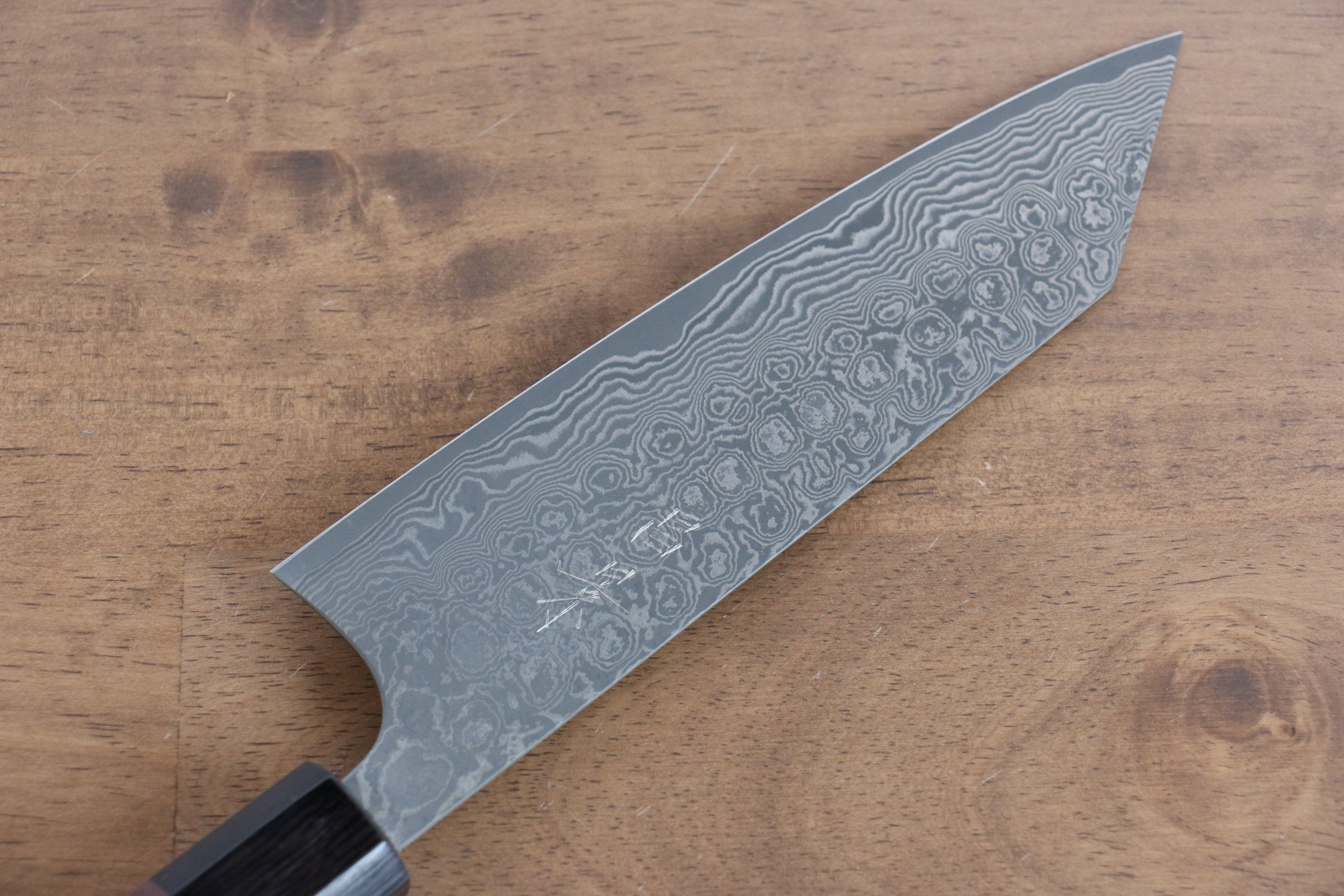 Masakage Kumo VG10 Damascus Bunka 170mm Shitan Handle - Seisuke Knife