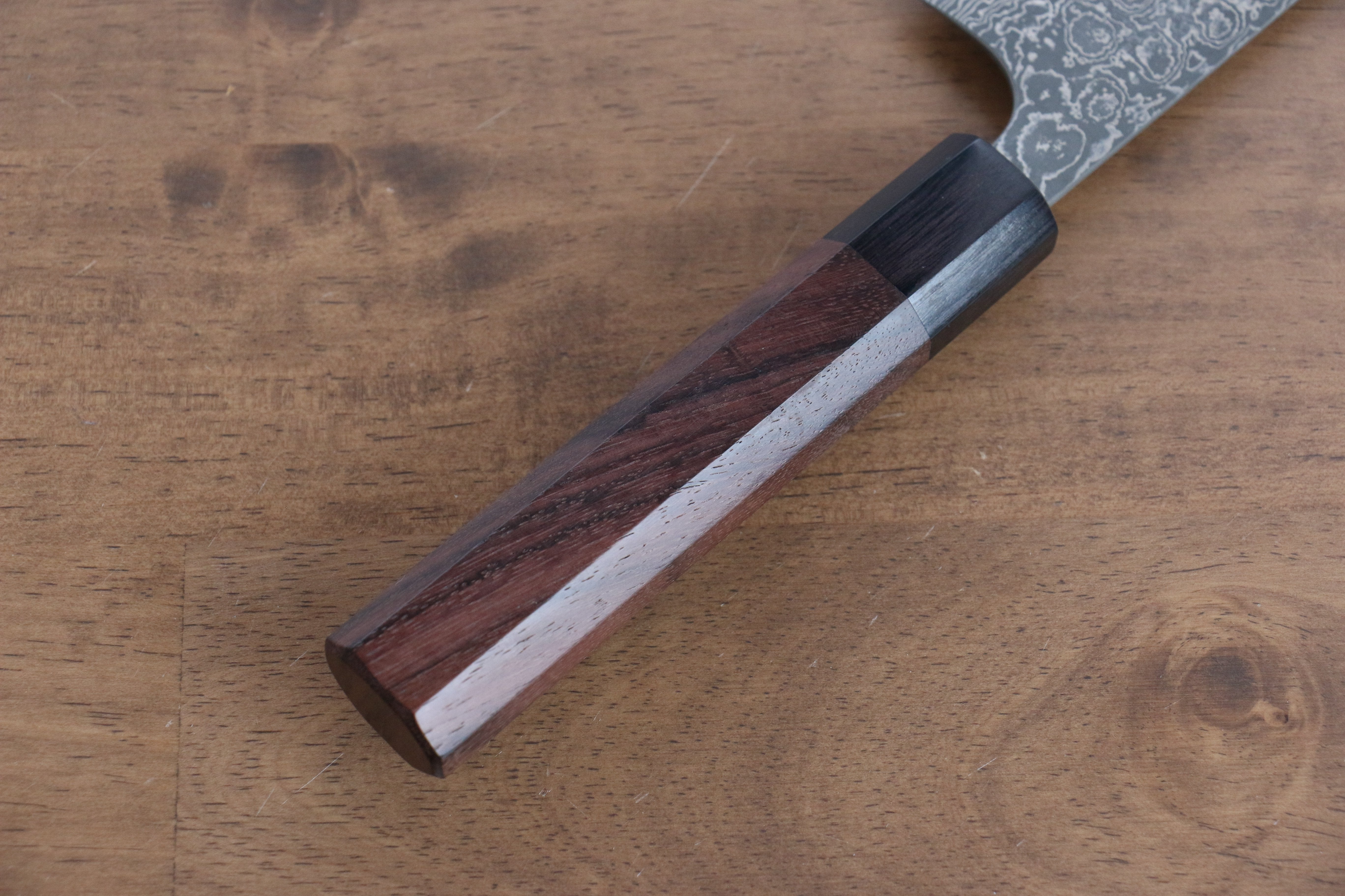 Masakage Kumo VG10 Damascus Bunka 170mm Shitan Handle - Seisuke Knife