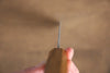 Seisuke Tsukikage AUS10 Migaki Finished Hammered Damascus Gyuto 210mm Oak Handle - Seisuke Knife - Slide 11