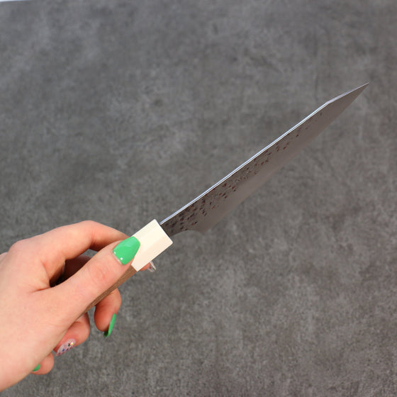 Yu Kurosaki Senko Ei SG2 Hammered Petty-Utility 130mm Walnut Handle - Seisuke Knife