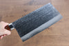 Takeshi Saji SRS13 Hammered Chinese Cleaver 225mm Ironwood Handle - Seisuke Knife