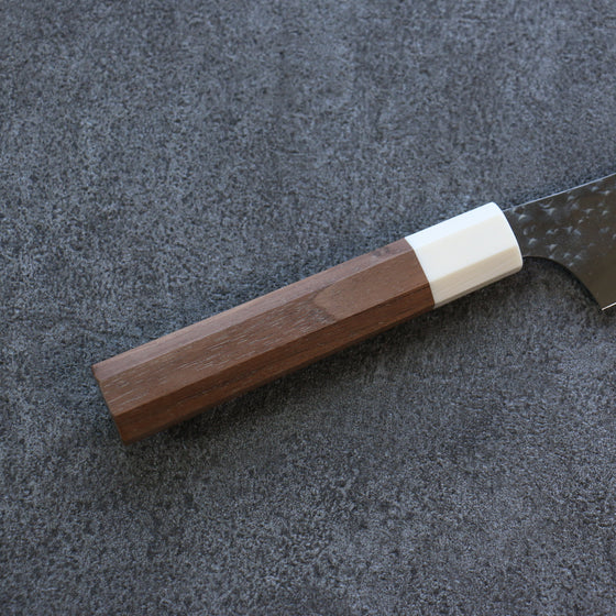 Yu Kurosaki Senko Ei SG2 Hammered Petty-Utility 150mm Walnut Handle - Seisuke Knife