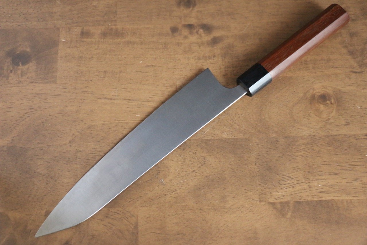 Shibata Takayuki Koutetsu Blue Super Gyuto  240mm Jarrah Handle - Seisuke Knife