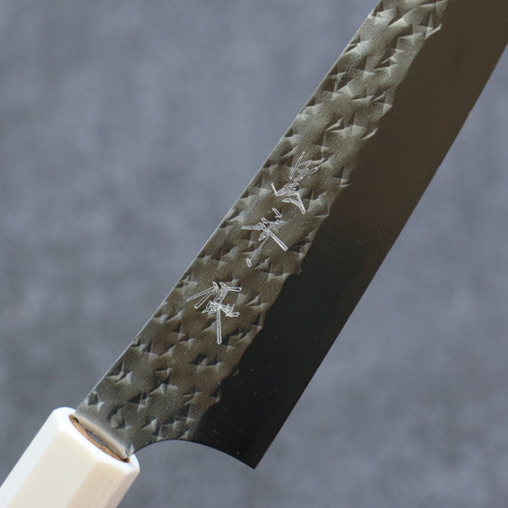 Yu Kurosaki Senko Ei SG2 Hammered Petty-Utility 150mm Walnut Handle - Seisuke Knife
