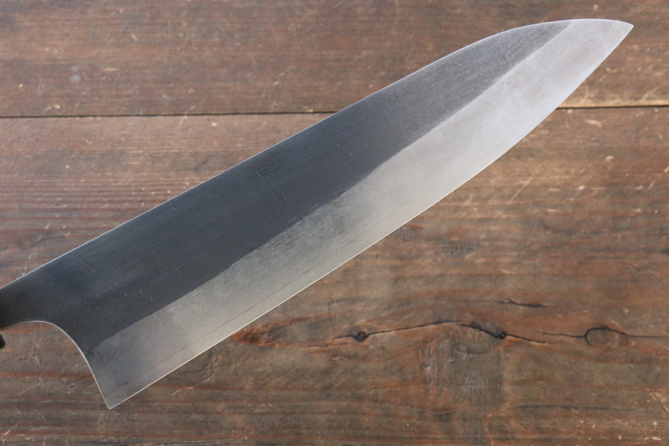 Shungo Ogata SG2 Kurouchi Black Finished Gyuto 240mm Shitan Handle - Seisuke Knife