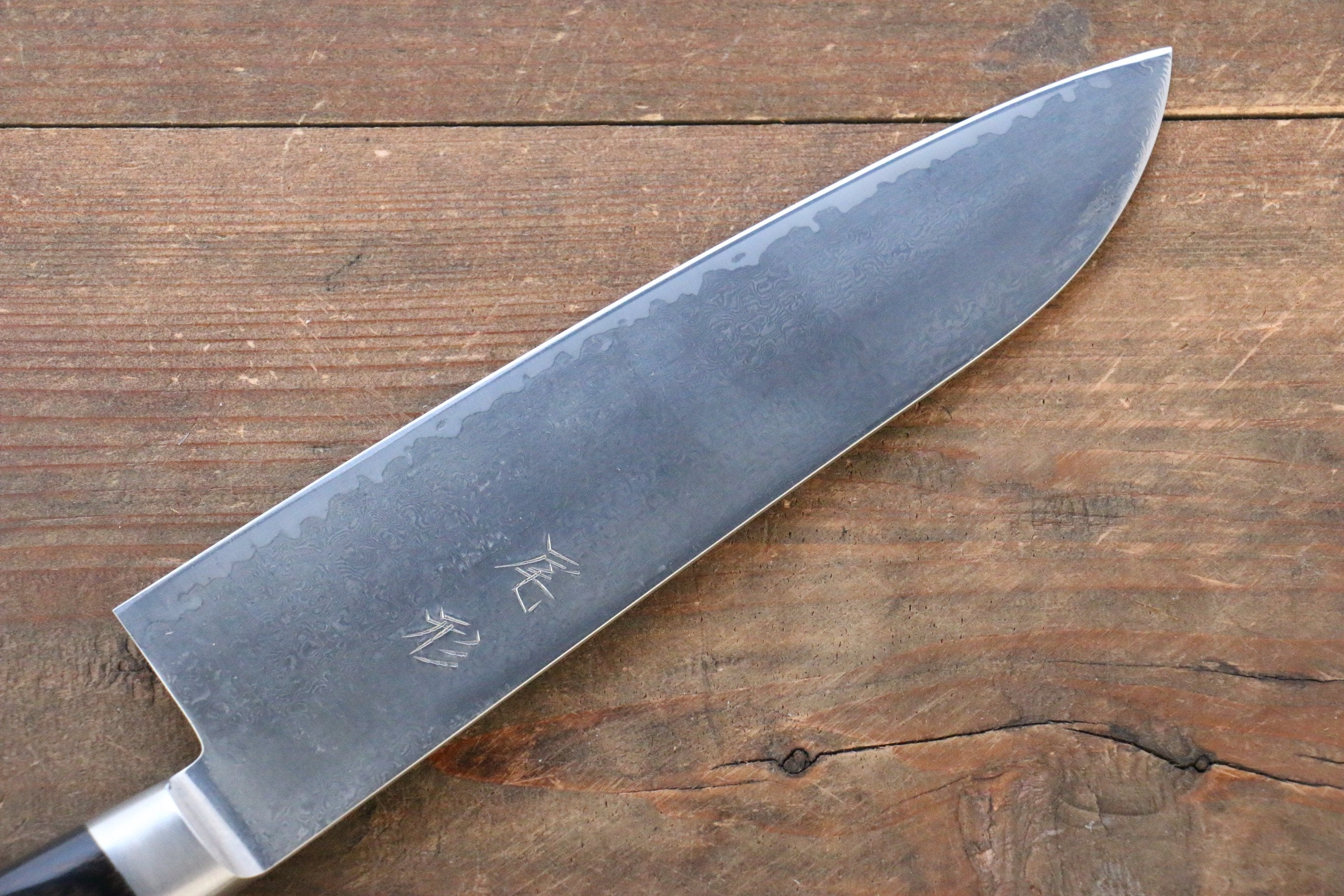 Shungo Ogata SG2 Damascus Santoku 180mm Handle - Seisuke Knife