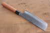 Seisuke VG10 Hammered(Maru) Nakiri 170mm Morado Handle - Seisuke Knife - Slide 2