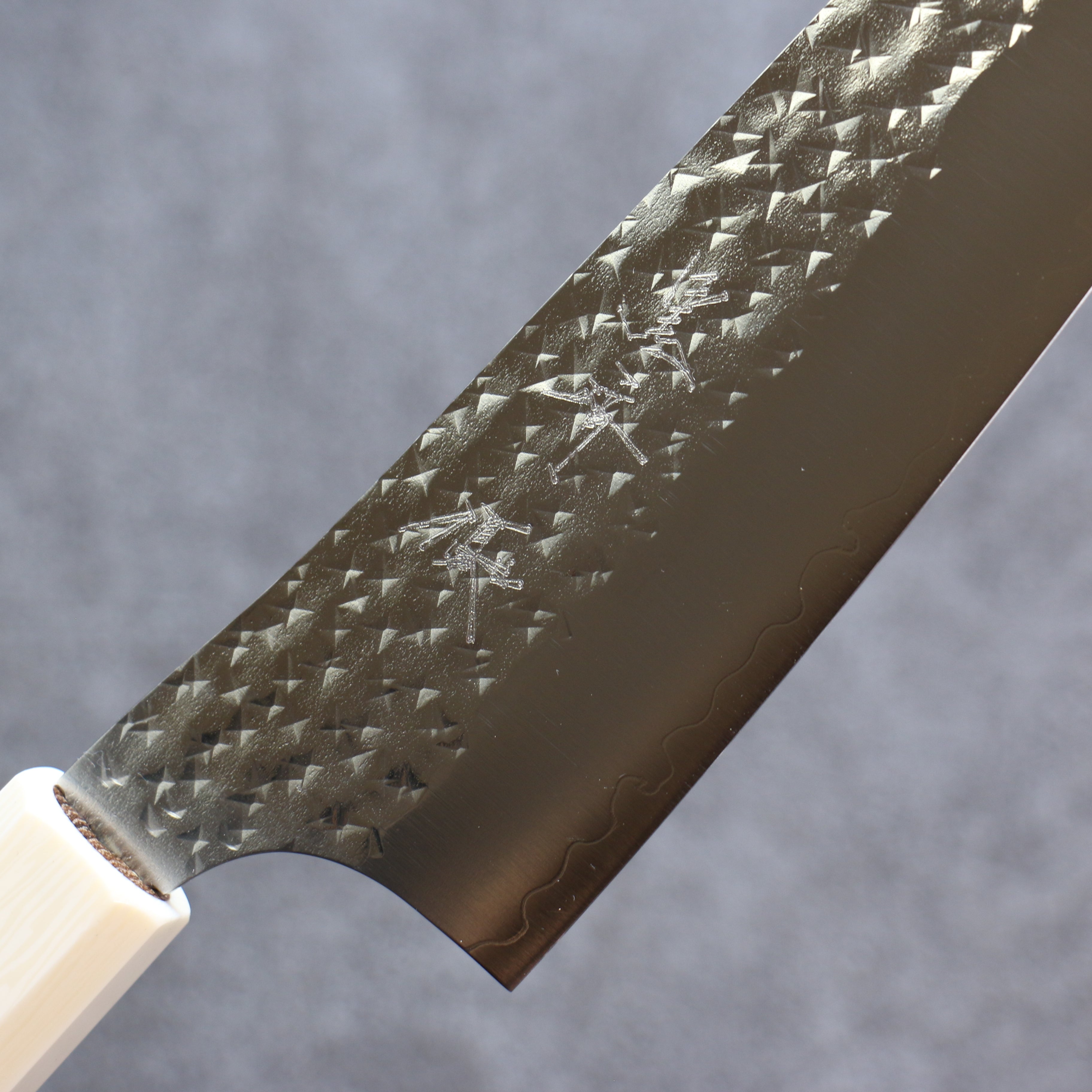 Yu Kurosaki Senko Ei SG2 Hammered Bunka 165mm Walnut Handle - Seisuke Knife