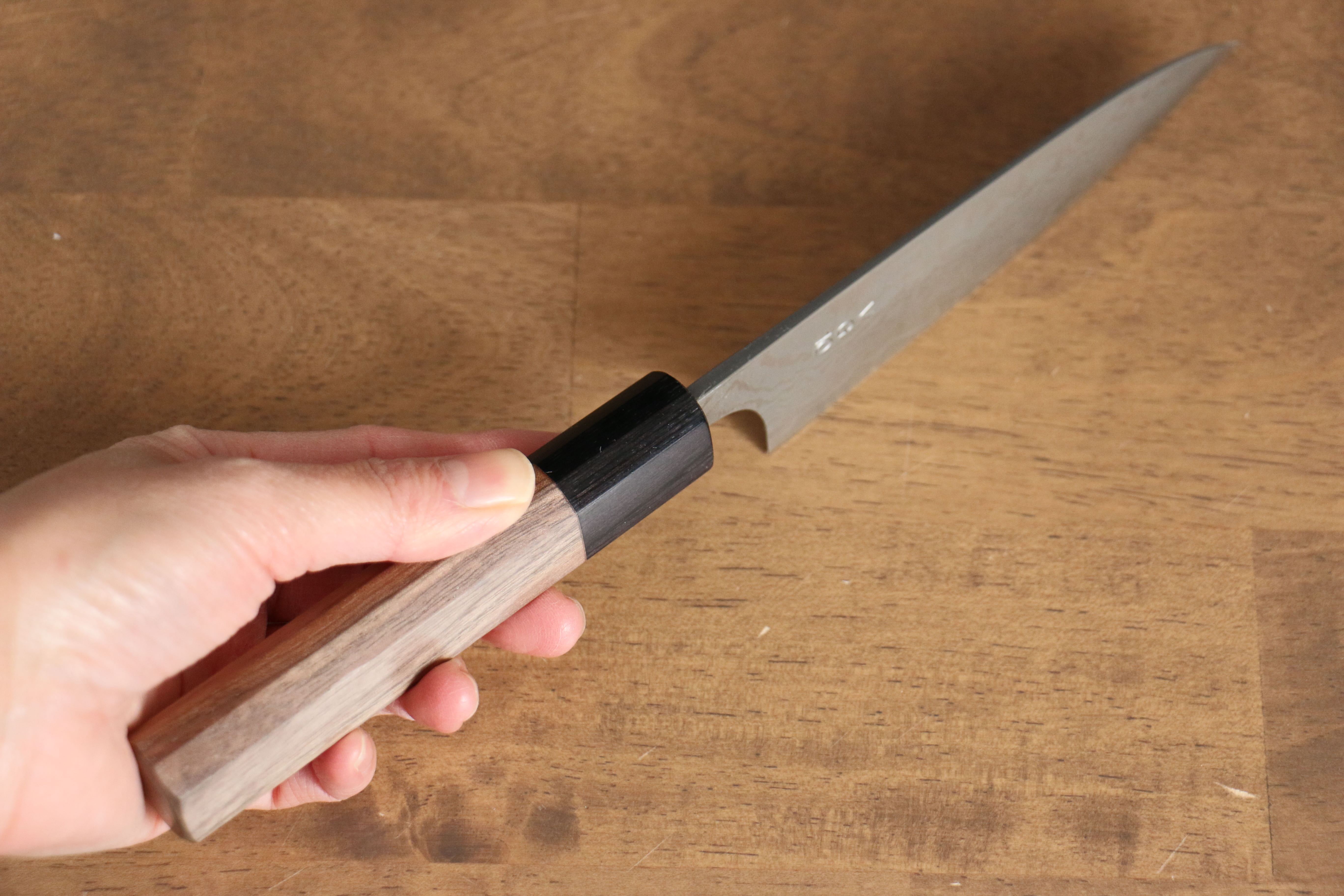 Nao Yamamoto VG10 Damascus Petty-Utility 120mm Walnut Handle - Seisuke Knife