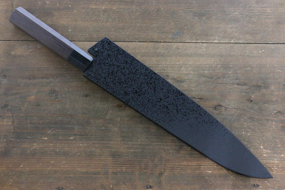 SandPattern Saya Sheath for Gyuto Chef's Knife with Plywood Pin-270mm - Seisuke Knife