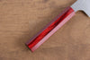 Kei Kobayashi SG2 Bunka 170mm with Red Lacquered Handle - Seisuke Knife