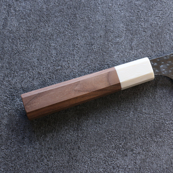 Yu Kurosaki Senko Ei SG2 Hammered Sujihiki 240mm Walnut Handle - Seisuke Knife