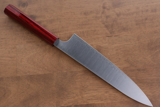 Kei Kobayashi SG2 Gyuto 210mm Red Lacquered Handle - Seisuke Knife