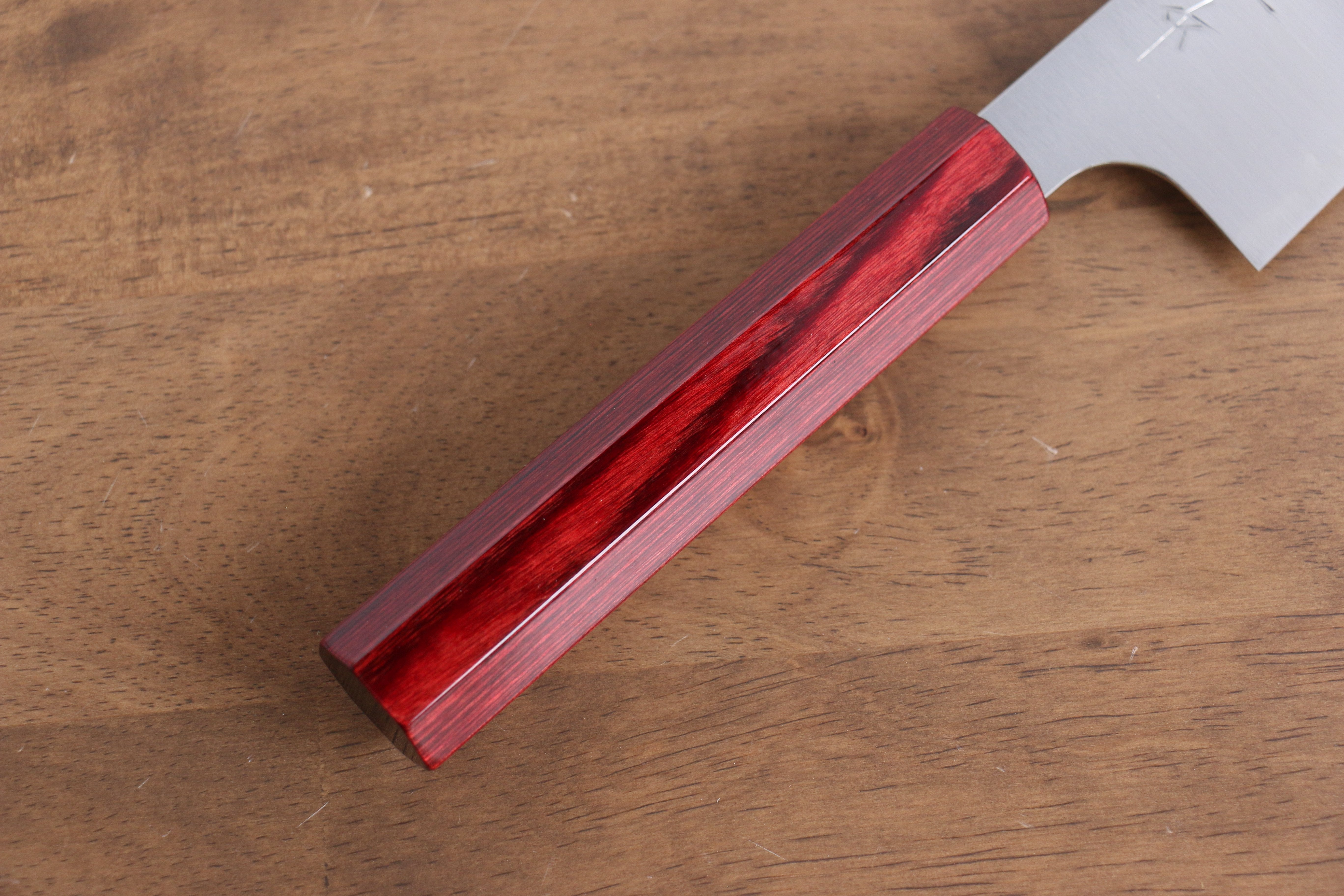 Kei Kobayashi SG2 Gyuto 210mm Red Lacquered Handle - Seisuke Knife