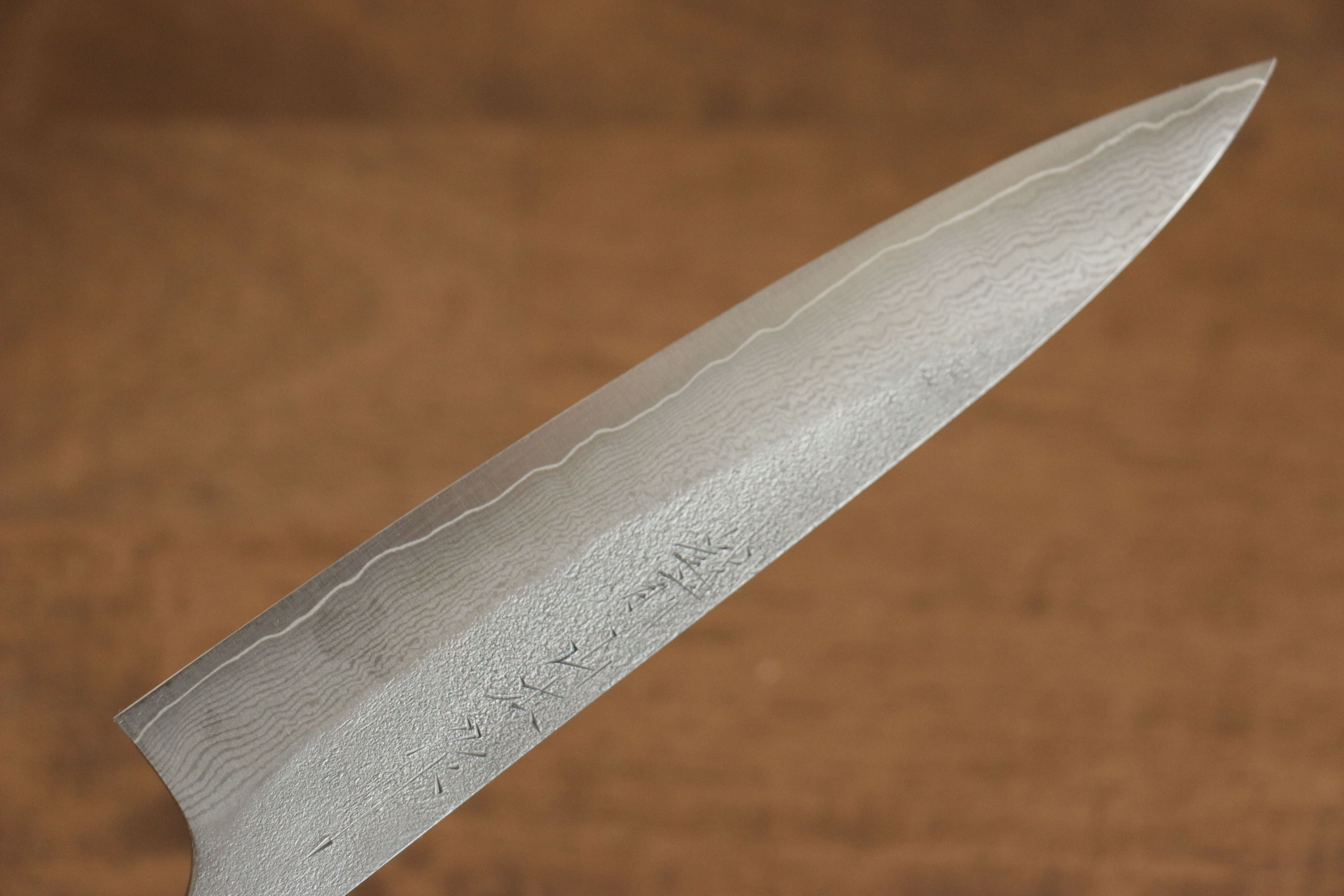 Nao Yamamoto VG10 Nashiji Damascus Petty-Utility 150mm Walnut Handle - Seisuke Knife