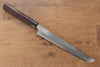 Jikko White Steel No.2 Sakimaru Yanagiba  210mm Shitan Handle - Seisuke Knife - Slide 1