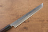 Jikko White Steel No.2 Sakimaru Yanagiba  210mm Shitan Handle - Seisuke Knife - Slide 3