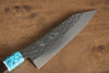 Yu Kurosaki Senko SG2 Hammered Small Bunka 150mm Wenge Handle - Seisuke Knife - Slide 3