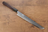 Jikko White Steel No.2 Sakimaru Yanagiba  240mm Shitan Handle - Seisuke Knife