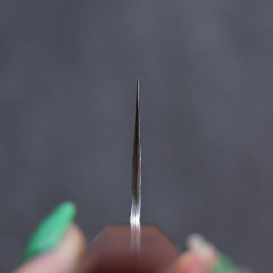 Yu Kurosaki Senko SG2 Hammered Santoku 165mm Sandalwood (Red) Handle - Seisuke Knife