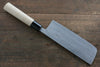 Fujiwara Teruyasu White Steel No.1 Nashiji Nakiri 165mm with Magnolia Handle - Seisuke Knife - Slide 2