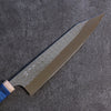 Yoshimi Kato Minamo SG2 Hammered Kiritsuke Gyuto 210mm Blue western style Handle - Seisuke Knife - Slide 4