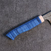 Yoshimi Kato Minamo SG2 Hammered Kiritsuke Gyuto 210mm Blue western style Handle - Seisuke Knife - Slide 5